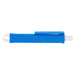 Plastic Tick Remover Tweezer w/ Carrying Clip - Blue - Master