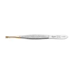 Gold-Tip Bent Tweezers - Master